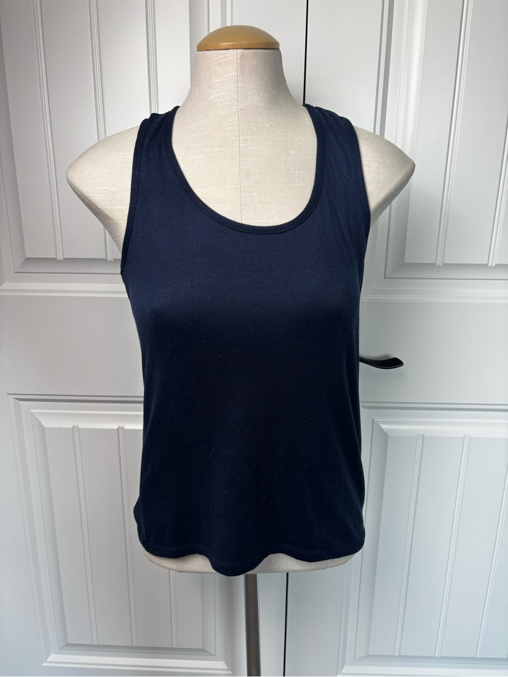 Lucky Brand Classic Women's Navy Tank Top